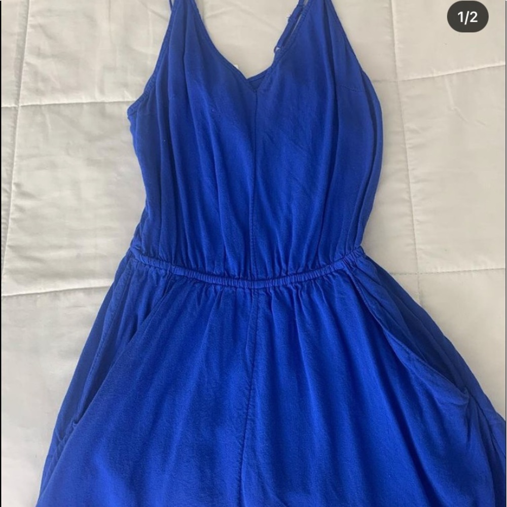 royal blue romper!